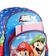 Mochila Escolar Infantil Masculina Mario Bross Premium Azul U / Azul