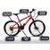 Bicicleta Colli Mônaco Aro 26 Disco 21 V Rapid Fire Cor Vermelho Tamanho Do Quadro 13,5 Vermelho