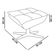Kit 2 Poltronas Decorativas Base Giratória Cromada Com Puff Opla Suede Rose - Ibiza