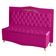 Kit Cabeceira De Cama Box E Calçadeira Baú Madri King 195 Cm Suede Rosa Pink Do Lar Móveis E Decoração