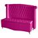 Kit Cabeceira De Cama Box E Calçadeira Baú Luxo Casal 140 Cm Suede Rosa Pink Do Lar Móveis