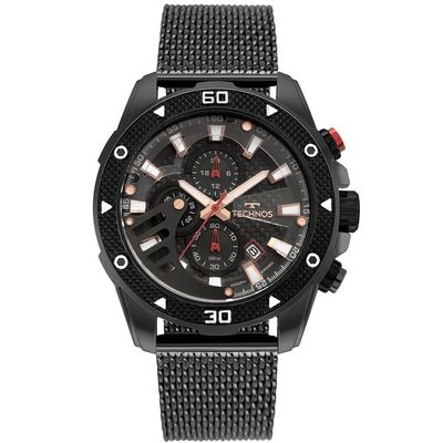 Relógio Technos Masculino Ts Carbon Grafite - Js15fs-1f Js15fs-1f