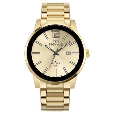 Relógio Technos Masculino Golf Dourado - 2115tts-1d 2115tts-1d