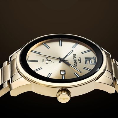 Relógio Technos Masculino Golf Dourado - 2115tts-1d 2115tts-1d