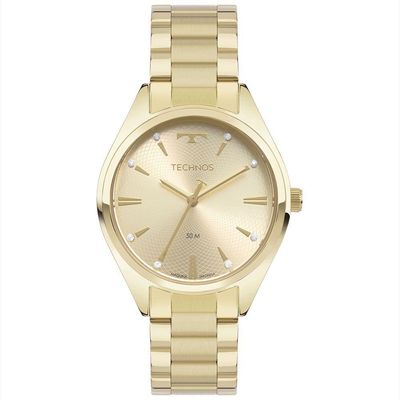 Relógio Technos Feminino Boutique Dourado - 2036mqs-1x 2036mqs-1x