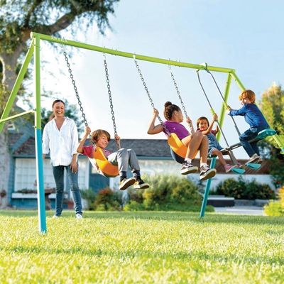 Balanço De Jardim Infantil Três Posições Gangorra E Assentos Intex