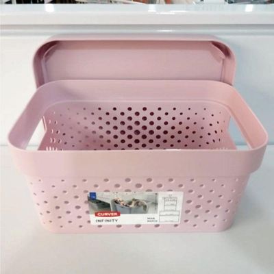 Cesto Organizador Modular Infinity Litros Curver Pink Keter