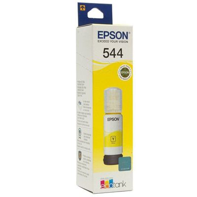 Refil De Tinta Epson T544420-al Amarelo