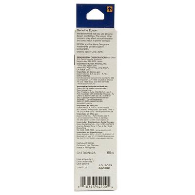Refil De Tinta Epson T544420-al Amarelo