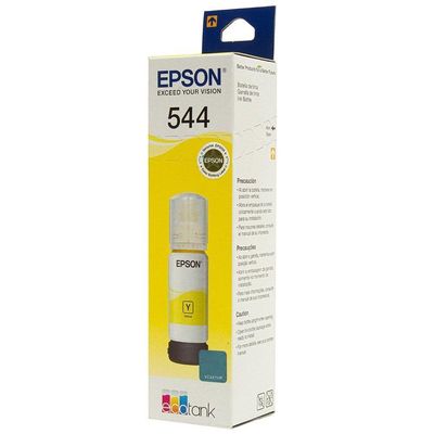 Refil De Tinta Epson T544420-al Amarelo