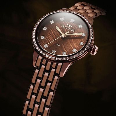 Relógio Technos Feminino Marrom - 2035nci-1m