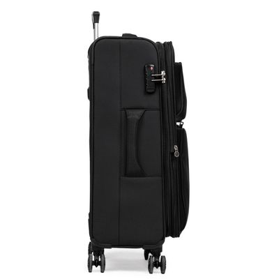 Mala Média Poliéster 4 Rodas Swiss One Verbier II Preto M / Preto