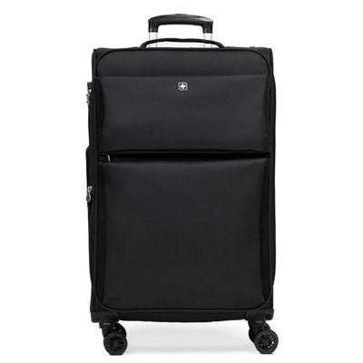 Mala Média Poliéster 4 Rodas Swiss One Verbier II Preto M / Preto