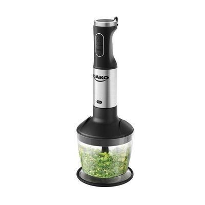 Mixer Dako 3 Em 1 800W Função Turbo Preto E Inox 110V