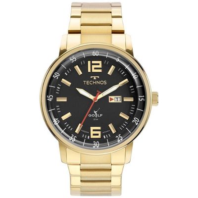 Relógio Technos Masculino Golf Dourado - 2115mwd/1h 2115mwd/1h