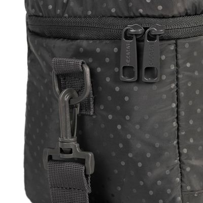 Lancheira Térmica Juvenil Feminina Polka Dots Cinza U / Cinza