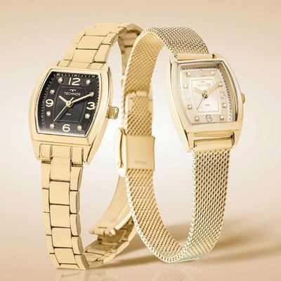 Relógio Technos Feminino Mini Dourado - 2035mxp-1p 2035mxp-1p