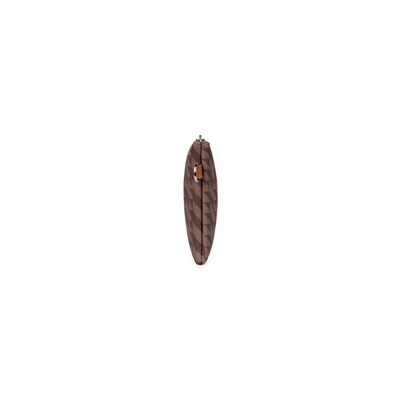 Necessaire de Viagem Feminina com Alça Monograma BG Marrom P / Marrom