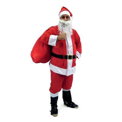 Fantasia Papai Noel Adulto Traje Completo Tamanho P