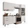 Armário De Cozinha Completa C Balcão Miami Prime Carraro Branco