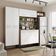 Cozinha Compacta Arizona Glam Carvalho Com Branco Carraro