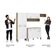 Cozinha Compacta Arizona Glam Carvalho Com Branco Carraro