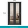 Guarda Roupa Solteiro 2 Portas Darvi Com 2 Espelhos Carraro Preto Touch