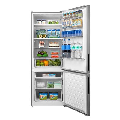 Geladeira Midea Inverse Frost Free Inverter Inox 416L Bivolt MDRB593FGD463