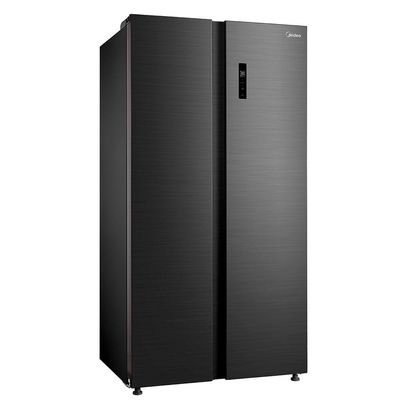 Geladeira Midea Side By Side Inverter Preto Conectada 511L 110V MD-RS710FGD281