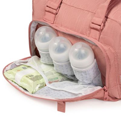 Bolsa de Maternidade Feminina Pequena Pippa Rosa U / Rosa