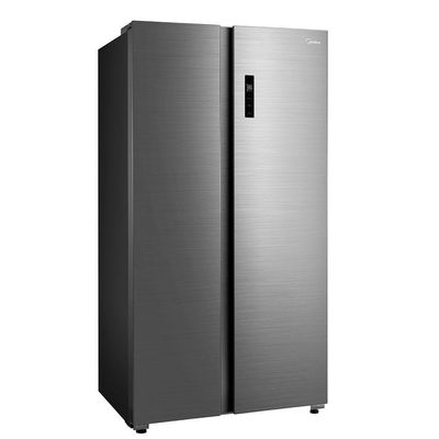 Geladeira Midea Side by Side Inverter Inox Conectada 511L 110V MD-RS710FGD461