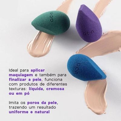 Esponja De Maquiagem Sister Blend Roxa Océane