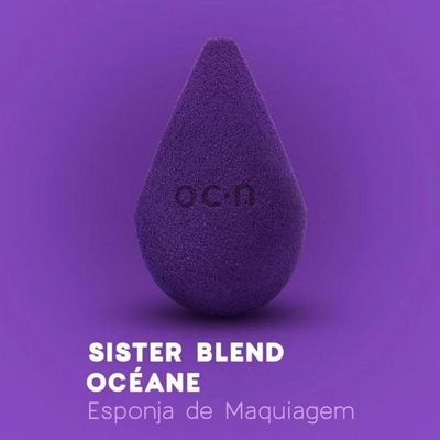 Esponja De Maquiagem Sister Blend Roxa Océane