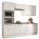 Armário De Cozinha Completa C Balcão Milla Bloom Carraro Branco