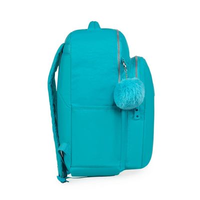 Mochila Escolar Feminina Pop Fun Azul Claro U / Azul claro
