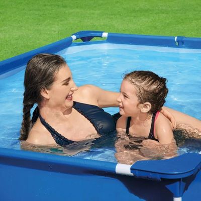 Piscina Estrutural Infantil Litros Splash Juniors Com Bomba Bestway 220v