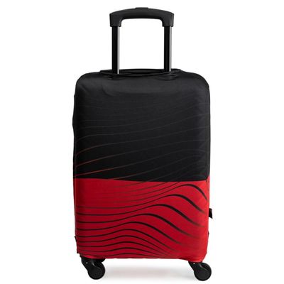 Capa de Mala Pequena Flamengo Rubro Negro Oficial Preto e Vermelha P / Preto-vermelho