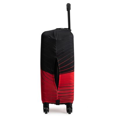 Capa de Mala Pequena Flamengo Rubro Negro Oficial Preto e Vermelha P / Preto-vermelho