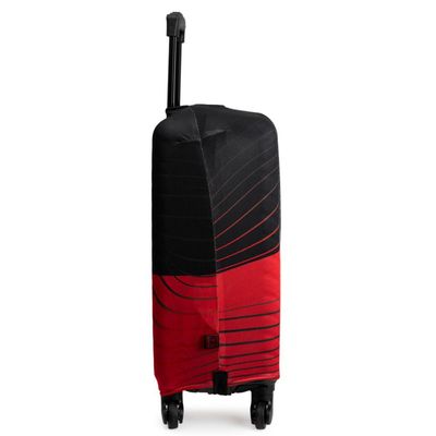 Capa de Mala Pequena Flamengo Rubro Negro Oficial Preto e Vermelha P / Preto-vermelho