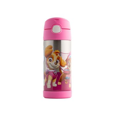 Garrafinha Térmica Infantil Skye e Equipe 320 ml Rosa U / Rosa