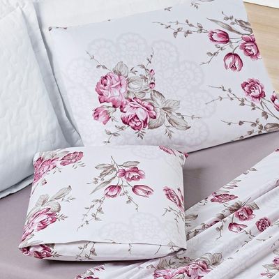 Jogo De Cama Avere Casal Padrão 04 Peças - Lilac - design resistente
