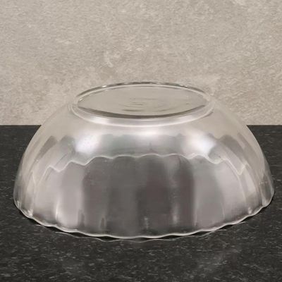 Tigela Saladeira Redonda Grande 3 Litros Tigela Bowl De Vidro Bella Marinex