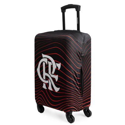 Capa de Mala Pequena Flamengo CRF Oficial Preta P / Preto