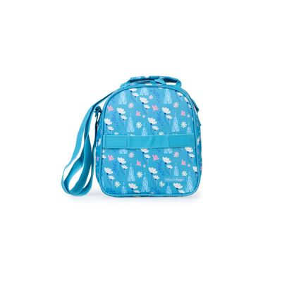 Lancheira Escolar Infanto-Juvenil Feminino Frozen Bloom Azul Claro U / Azul claro
