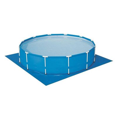 Kit Com Capa 305 Cm Estrutural + Forro E Kit Limpeza Intex