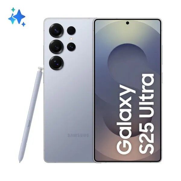 Smartphone Samsung Galaxy S25 Ultra 512GB 5G - Titânio Azul, Caneta S Pen, Câmera Quadrupla 200MP, RAM 12GB, Tela 6.9