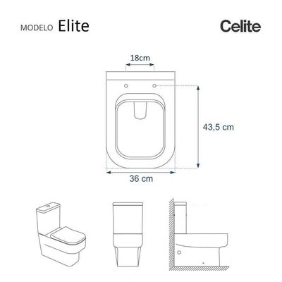 Tampa De Vaso Poliéster Decorada Borboleta Elite Transparente Para Louça Celite