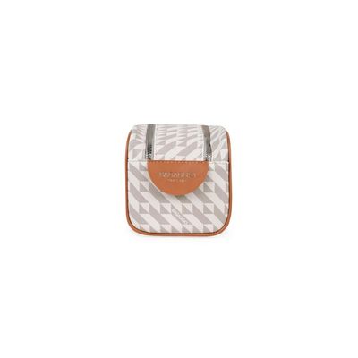 Necessaire de Viagem Feminina Maxi Monograma BG Bege G / Bege