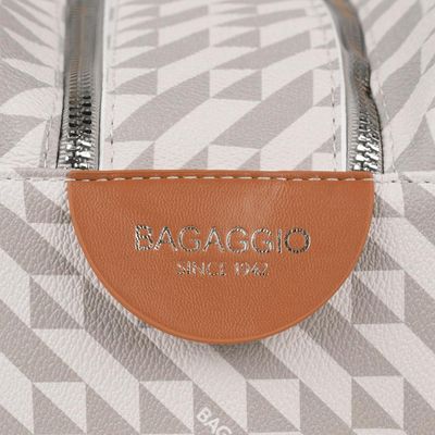 Necessaire de Viagem Feminina Maxi Monograma BG Bege G / Bege
