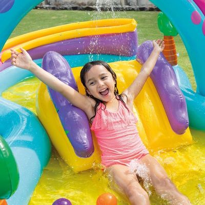 Piscina Playcenter Infantil Floresta 280 Litros Intex